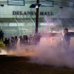 gov.-sherrill-blames-ice,-defends-rioters-after-deploying-troopers-to-quell-violent-mob