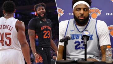 knicks’-mitchell-robinson-thanks-supporters-for-‘love’-after-broken-pinky-—-but-sends-‘f–k-you’-to-haters