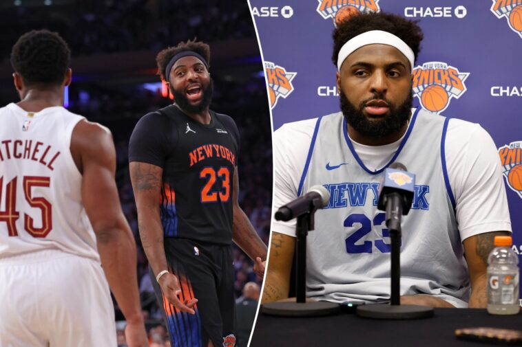 knicks’-mitchell-robinson-thanks-supporters-for-‘love’-after-broken-pinky-—-but-sends-‘f–k-you’-to-haters