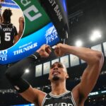 victor-wembanyama-lets-emotions-flow-during-spurs’-celebration-after-reaching-his-first-nba-finals