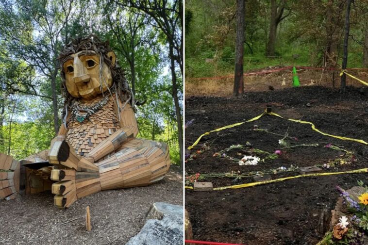 iconic-texas-giant-troll-burns-down-in-mysterious-fire-as-heartbroken-artist-speaks-out