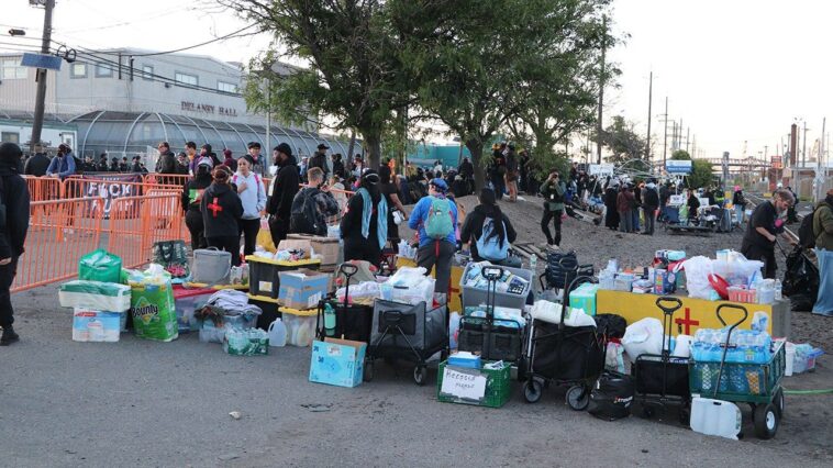 agitators-outside-delaney-hall-set-up-organized-logistics-operation-before-newark-protests-began