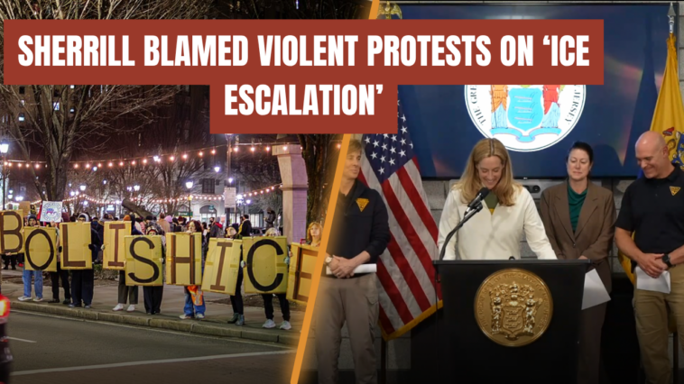 new-jersey-gov.-mikie-sherrill-sides-with-anti-ice-protesters-after-violent-chaos-at-newark-detention-facility-(video)