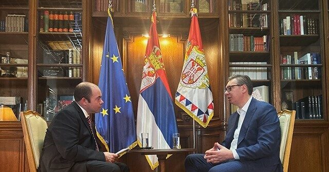 exclusive-—-serbian-president-aleksandar-vucic:-donald-trump-‘much-more-popular’-in-serbia-than-any-other-us.-leader-because-he-is-‘pragmatic,’-‘rational’