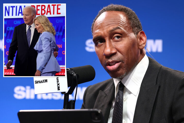 stephen-a.-smith-trashes-jill-biden-for-covering-up-for-hubby-joe-while-thinking-he-had-a-stroke:-‘really-disturbed-me’