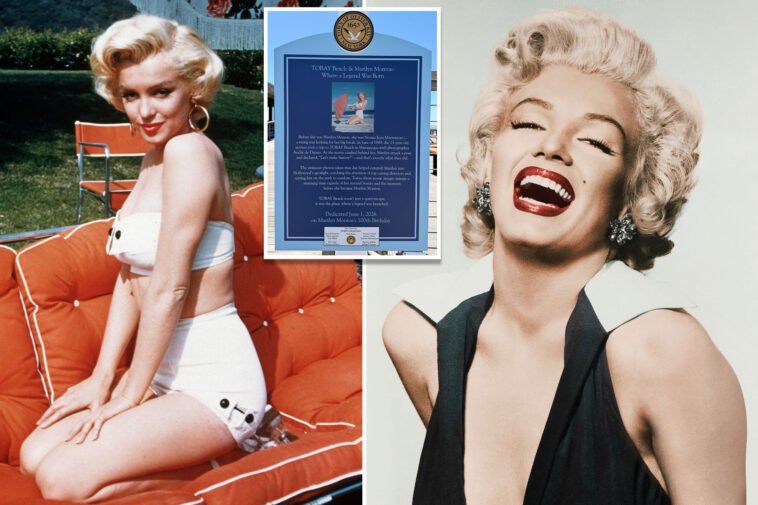 long-island-beach-with-special-tie-to-marilyn-monroe-reveals-touching-tribute-for-legend’s-100th-birthday