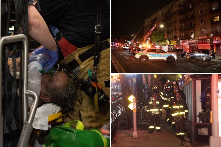 two-people-in-critical-condition,-firefighter-hospitalized-after-fire-breaks-out-at-queens-apartment