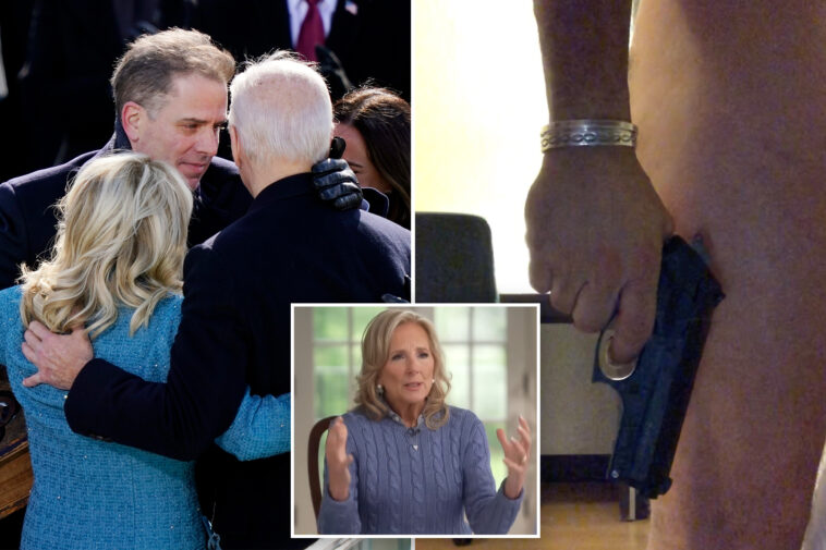 jill-biden-admits-‘i-wanted’-joe-to-pardon-hunter,-claims-‘process-was-not-fair’-to-ex-first-son