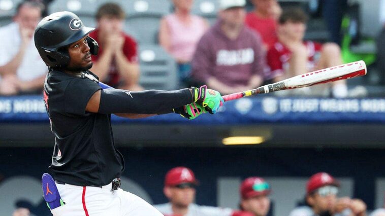 georgia-player-hits-mammoth-go-ahead-home-run,-promptly-gets-ejected-for-excessive-celebration-during-trot