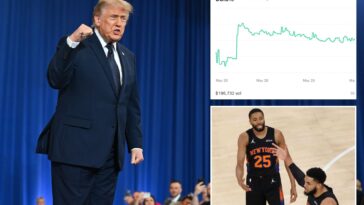 will-donald-trump-actually-attend-a-knicks-nba-finals-game?-odds-aren’t-so-sure