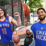 the-cage,-legendary-nyc-basketball-mecca,-is-overrun-with-knicks-fever
