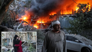 russian-attack-on-ukraine-kills-at-least-11-and-traps-others-in-damaged-buildings