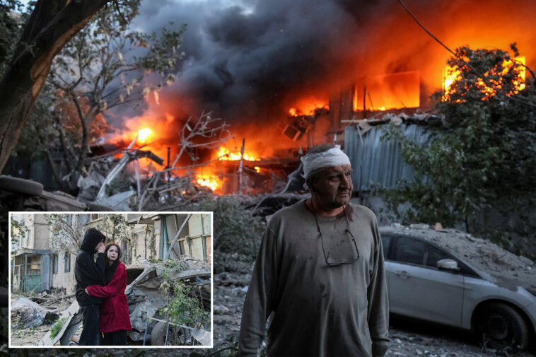 russian-attack-on-ukraine-kills-at-least-11-and-traps-others-in-damaged-buildings