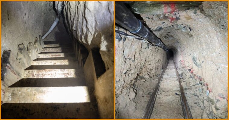busted:-homeland-security-task-force-uncovers-sophisticated-cartel-tunnel,-seizes-over-one-ton-of-cocaine-worth-$45-million-near-southern-border-—-four-charged-with-trafficking