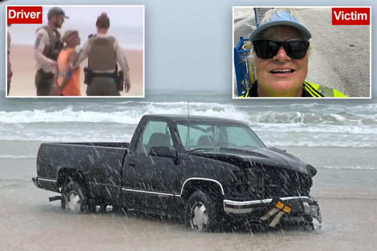 driver-who-allegedly-stunk-of-booze-plows-into-toll-booth,-kills-grandmother-before-driving-into-ocean