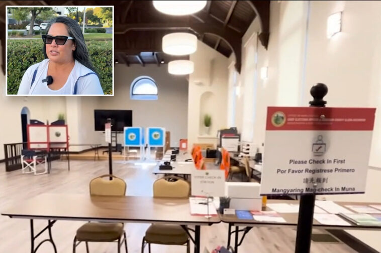utter-chaos-of-california’s-voting-system-revealed-as-woman-walks-into-unlocked-ballot-booth-after-it’s-shut