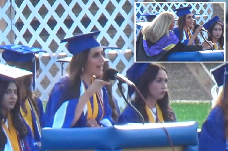 high-school-valedictorian-yanked-from-stage-after-hijacking-speech-to-rant-against-israel,-ice