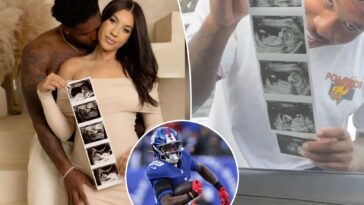 giants’-tyrone-tracy,-girlfriend-announce-she-is-pregnant-with-‘two-little-surprises’