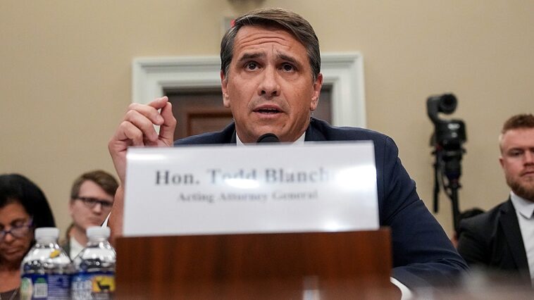 acting-ag-blanche-reveals-fate-of-trump’s-‘anti-weaponization-fund’-under-pressure-from-house-lawmakers