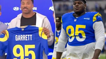 myles-garrett-reveals-what-it-took-to-get-no.-95-from-rams-teammate:-‘more-than-a-couple’-bucks