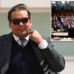 doj-probing-george-santos-over insider-trading-after-ex-rep’s-alleged-kalshi-bets-on-his-own-appearance-at-trump-address:-report