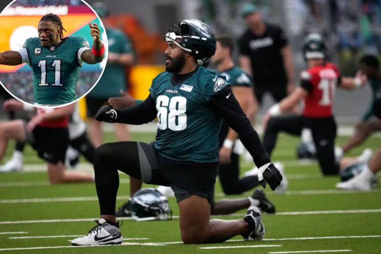 eagles’-jordan-mailata-can-finally-breathe-sigh-of-relief-after-aj.-brown-trade:-‘thank-god-it’s-over’