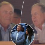 bill-belichick-takes-in-stanley-cup-game-1-with-nhl-commissioner-gary-bettman