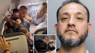 mug-shot-released-for-frontier-passenger-who-forced-emergency-landing-after-trying-to-open-door-mid-flight