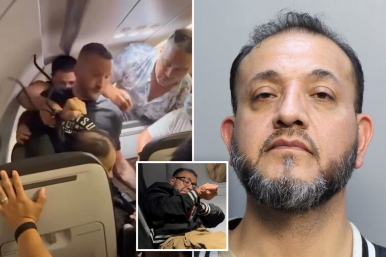 mug-shot-released-for-frontier-passenger-who-forced-emergency-landing-after-trying-to-open-door-mid-flight