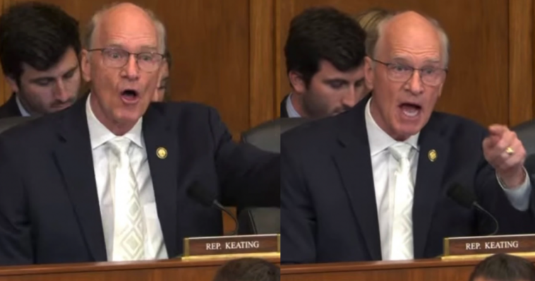 watch:-crazed-democrat-rep.-bill-keating-goes-insane,-screams-at-marco-rubio-about-ukraine-during-hearing-before-rubio-fires-back-with-perfect-line