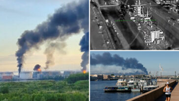 ukraine-unleashes-massive-blitz-on-russian-oil-hub-ahead-of-putin’s-ritzy-economic-forum