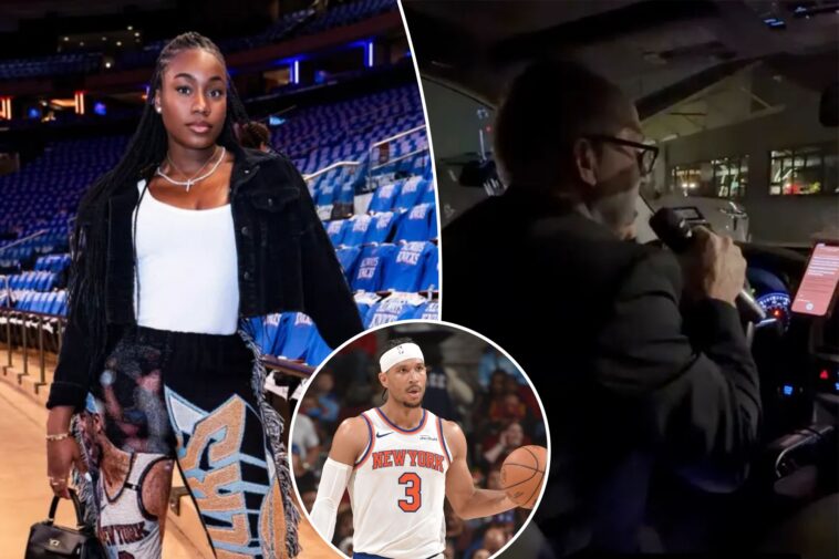 knicks-guard-josh-hart’s-wife-‘pissed-off’-over-karaoke-singing-driver-in-bizarre-scene-ahead-of-nba-finals