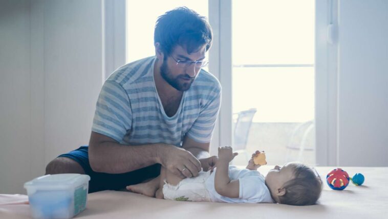 ‘feminism-was-a-mistake,’-thinks-man-immediately-after-starting-to-change-baby’s-diaper