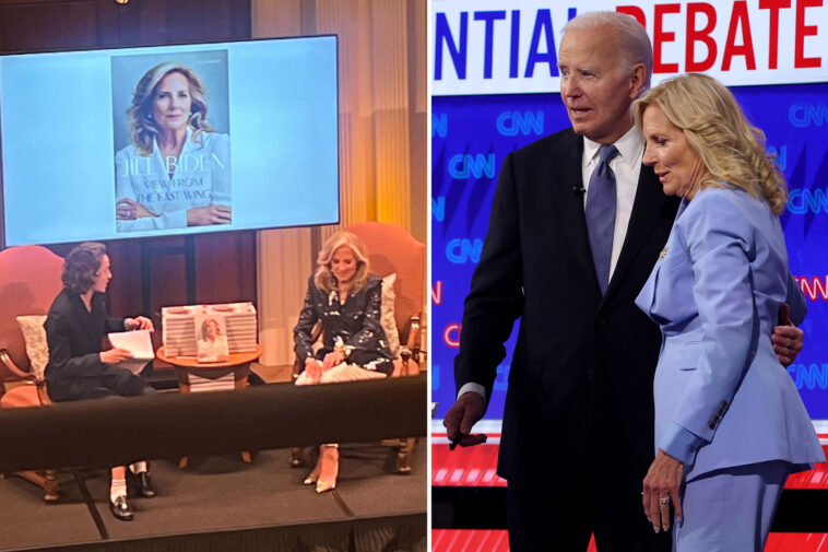 jill-biden-claims-she’s-brutally-honest-with-joe-during-book-event:-‘because-no-one-else-will-be’