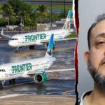 frontier-passengers-tackle-man-who-allegedly-choked-off-duty-flight-attendant,-tried-to-open-door-mid-flight