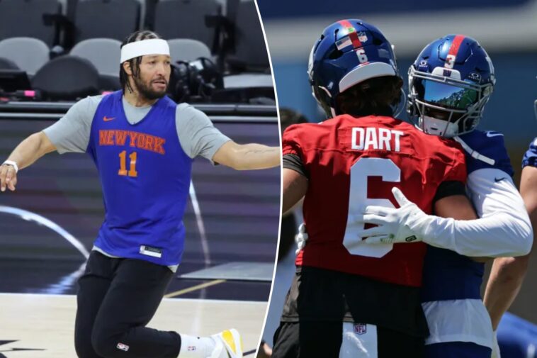 jaxson-dart,-odell-beckham-jr.-flying-to-san-antonio-to-cheer-on-knicks-in-nba-finals