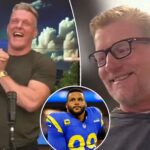 rams-gm-les-snead-implores-pat-mcafee-to-‘continue-texting-aaron-donald’-after-comeback-tease