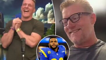 rams-gm-les-snead-implores-pat-mcafee-to-‘continue-texting-aaron-donald’-after-comeback-tease
