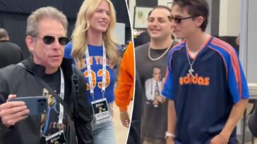 knicks’-celebrities-led-by-ben-stiller,-timothee-chalamet-invade-san-antonio-for-game-1-of-nba-finals
