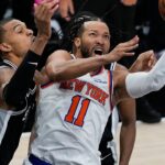 knicks-star-jalen-brunson-has-injury-scare-in-game-1-of-nba-finals