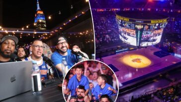 knicks-fans-take-over-nyc-at-watch-parties-for-game-1-of-nba-finals-against-spurs:-photos