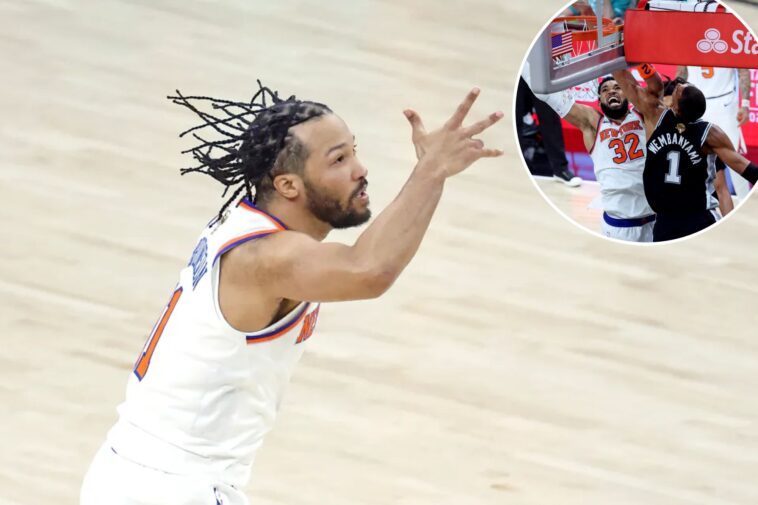 jalen-brunson’s-heroics-carry-knicks-to-thrilling-game-1-win-over-spurs-in-nba-finals