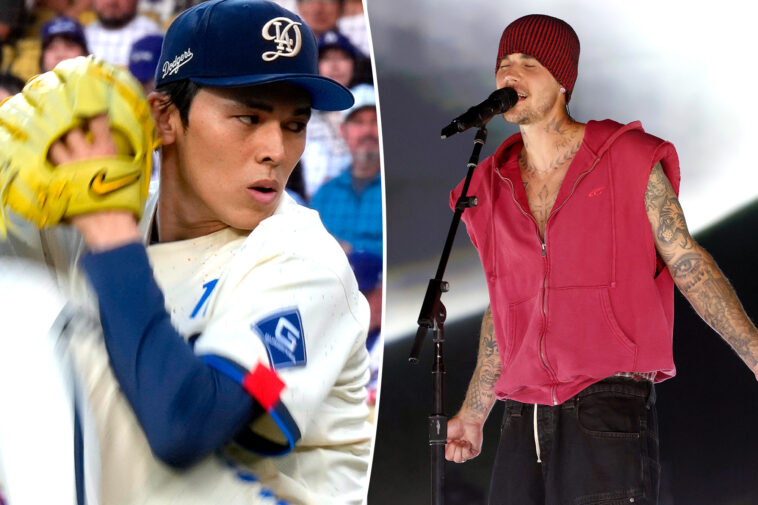 dodgers’-roki-sasaki-back-to-100-mph-thanks-to-curated-strength-program-(and-justin-bieber)