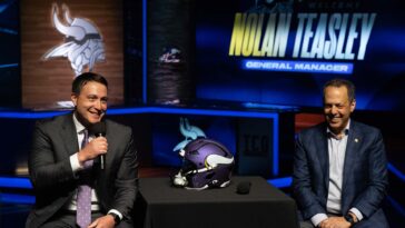 vikings-introduce-former-seahawks-executive-nolan-teasley-as-new-general-manager