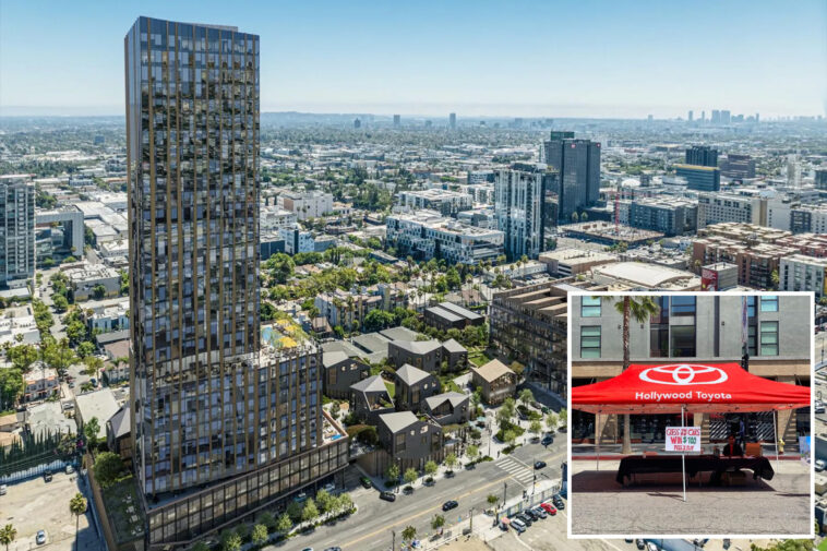 hollywood’s-toyota-dealership-begins-massive-transformation-into-housing-and-retail-development-—-complete-with-a-35-story-tower
