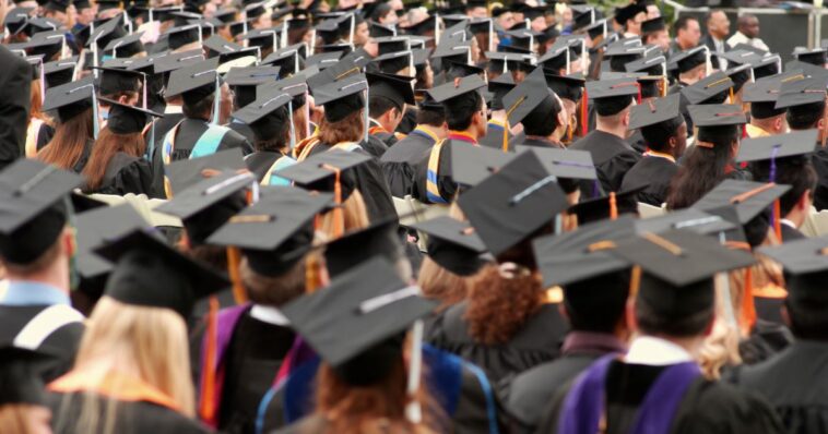 watch:-chaos-erupts-at-high-school-graduation-when-graduates-begin-punching-each-other