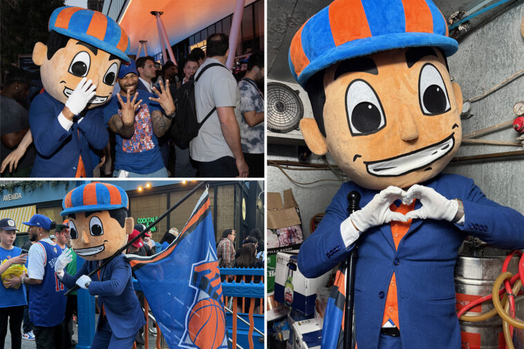 knicks-‘superfan’-leads-party-in-nyc-streets-with-‘knickerbocker’-costume-—-and-dreams-of-becoming-official-team-mascot