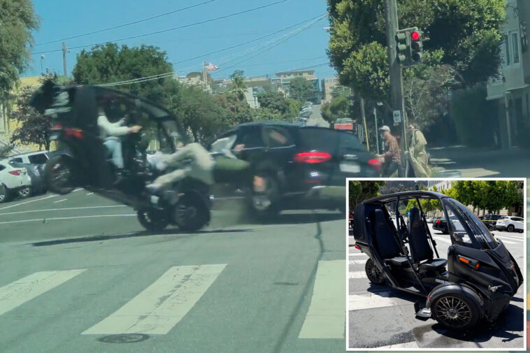 graphic-footage-shows-driver-flung-from-three-wheeler-after-smashing-into-audi-at-san-francisco-intersection