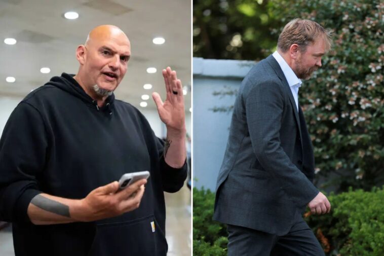 john-fetterman-tries-to-‘make-a-deal’-with-graham-platner-over-releasing-messages-with-mystery-women
