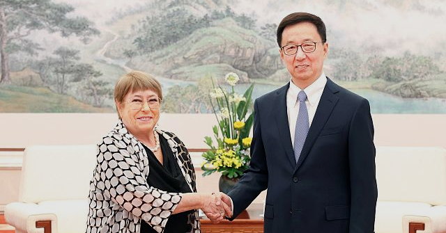 michelle-bachelet,-who-helped-cover-up-uyghur-genocide,-visits-china-to-campaign-for-un.-chief